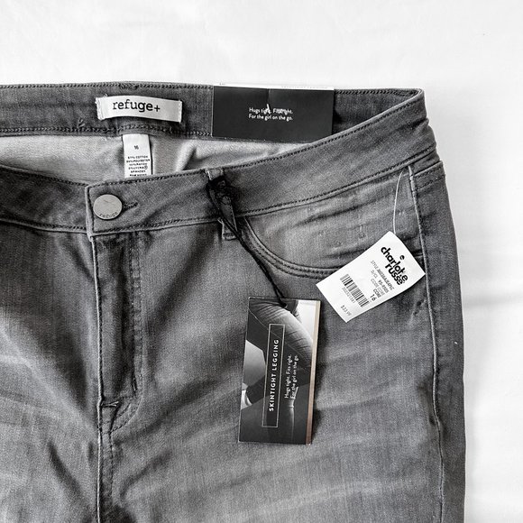 Refuge Plus Skintight Jeans - Dark Wash - US 16 - Picture 2 of 4
